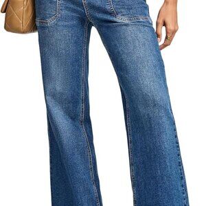 Womens Jeans Wide Leg High Waisted Straight Bootcut Jeans Trendy Fall 2025 Zimba